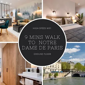 Apartamento Cosy A 9 Min A Pied De La Cathedrale Notre Dame, Paris